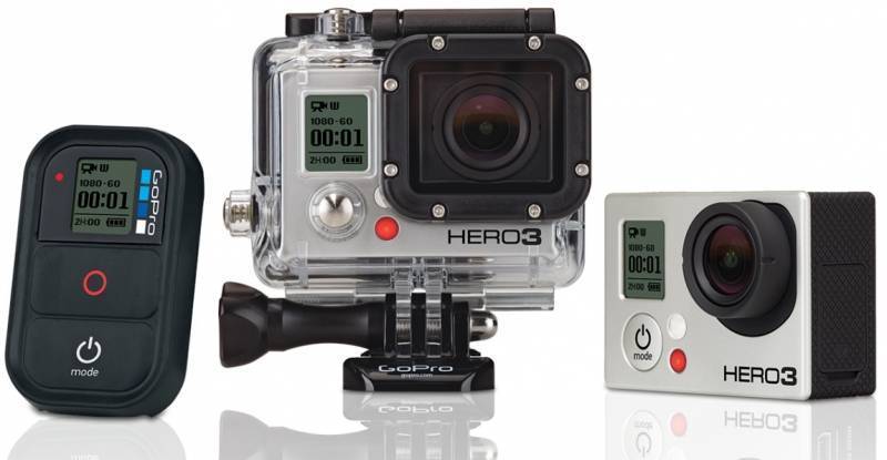 Kamera GOPRO HD HERO 3 Black Edition - pronájem
